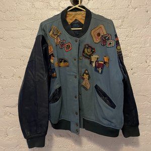 Vintage Guess Varsity Jacket